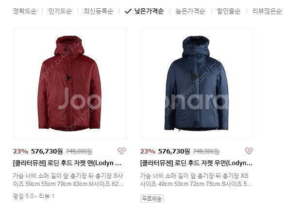 클라터뮤젠 로딘 후드 자켓 / 블랙 / 새제품--1