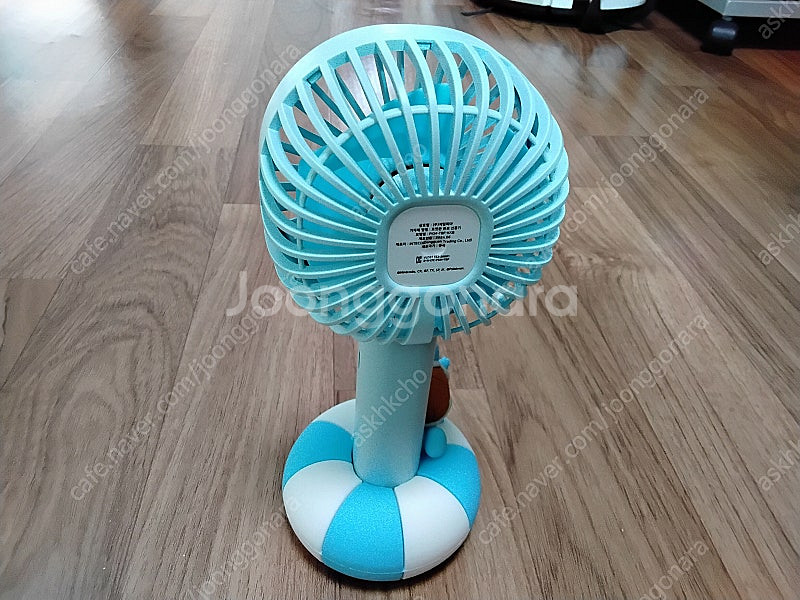 포켓몬 튜브 선풍기 꼬부기 3단 휴대용 핸디 미니 손선...--0