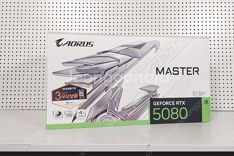 RTX 5080 aros master ice 구매 합니...--0