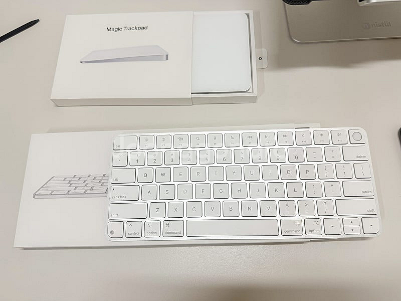 애플 매직 키보드 터치아이디 USB-C (넘버없음, 영...--0