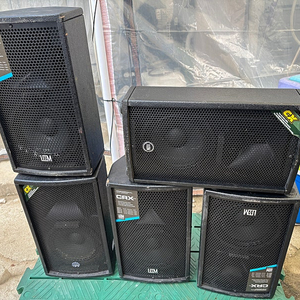 LEEM CX-8 스피커 8인치 130W 2-Way 5통 한번에 팝니다.