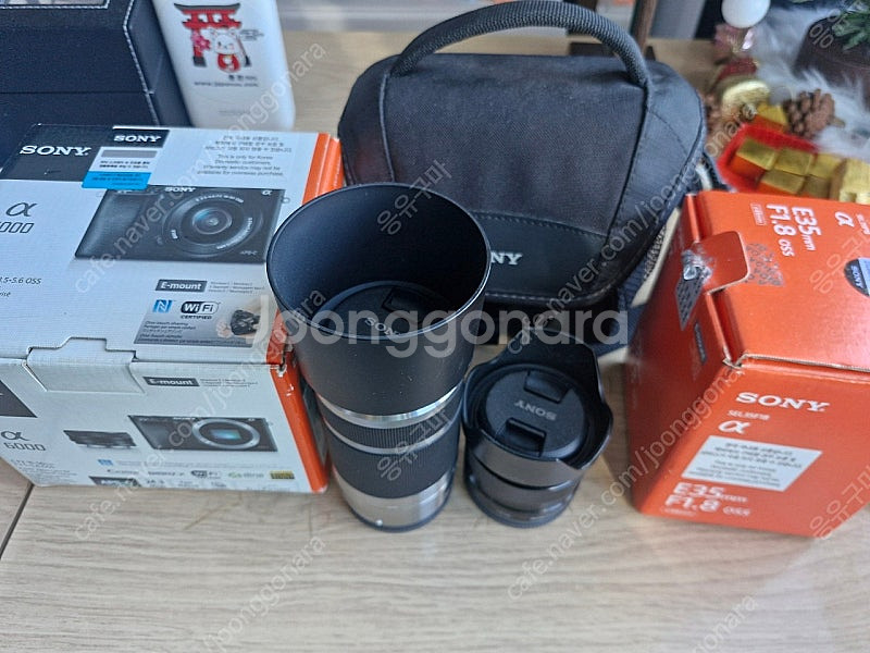 소니 a6000 실버 +번들렌즈 +SEL55210 +S...--0