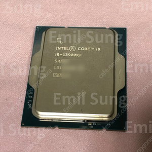 Intel 13900KF CPU 단품 (SP 95, 인텍엔컴퍼니) 판매합니다.