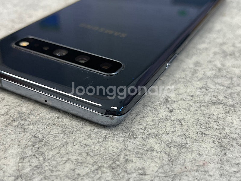 갤럭시 S10 5G 블루 256기가 미파손 외관 깔끔한...--6
