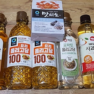 식초+올리고당+간장+멸치액젓+국물티백 택포25000원 판매합니다.