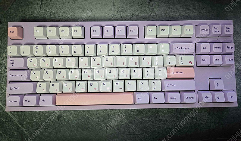엠스톤 밀키축 V2 퍼플러 38g 텐키리스 키보드 풀윤...--0