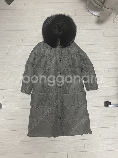 ZOOC 여성 구스 롱패딩 팝니다--0