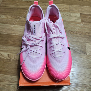 나이키 풋살화 ZOOM VAPOR 15 ACADEMY TF(275mm/핑크색)