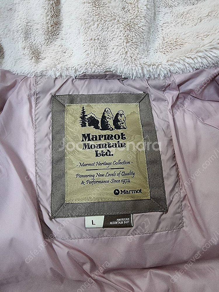 마모트 키즈 구스다운 롱패딩 /사이즈 150--5