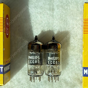 Mullard /Philips 멀라드 ECC83/12AX7 NOS 메치페어 판매