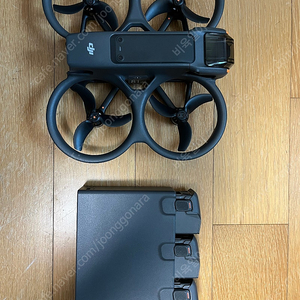 dji 아바타2 기체와 배터리