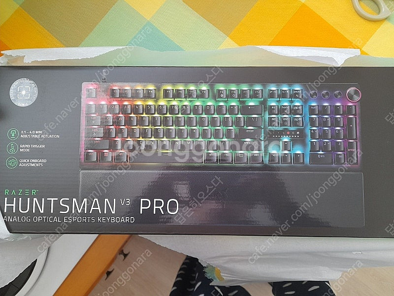 RAZER 헌츠맨v3 pro + 스트라이더 크로마--0