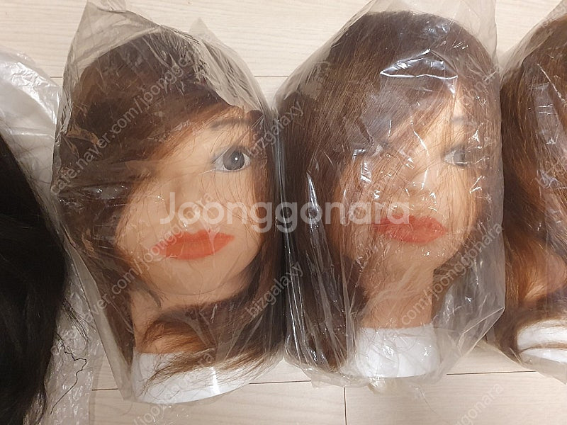 통가발 연습용 16인치 10인치 일괄로 팝니다--2