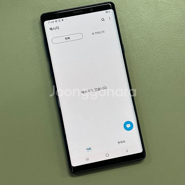 (대용량)갤럭시노트9 블루색상 512용량 미파손 특AA...--3
