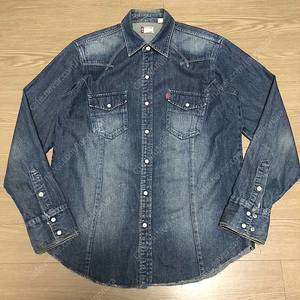 [25,000] (M) 리바이스 Levi's 중청 데님 웨스턴셔츠 리바이스 웨스턴 셔츠