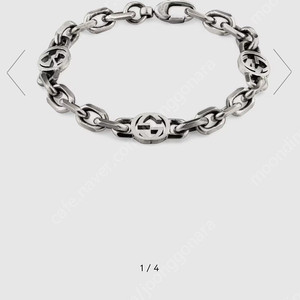 구찌 인터로킹 스털링실버 브레이슬릿 Gucci Interlocking G Bracelet Sterling Silver 16호