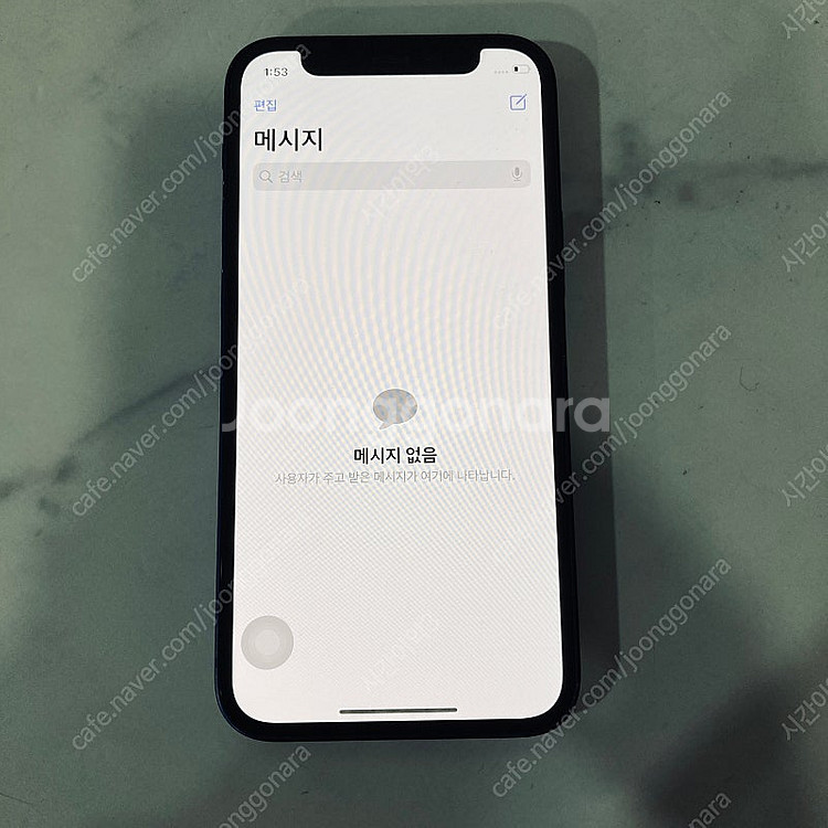 자급제 아이폰12미니 블루 64기가 액정S급 17만5천...--5