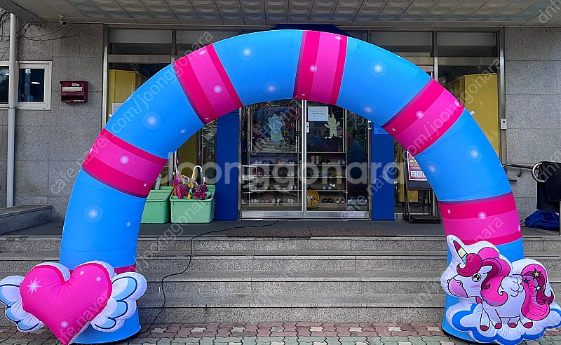 진짜예쁜 에어아치,풍선조형물,무대배경막,포토존 판매 (...--9
