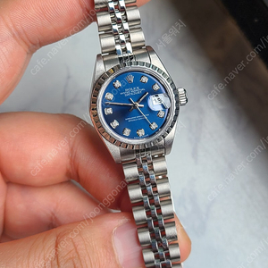 롤렉스 여성용 데이저스트 블루 청판 10P 다이아몬드 (Rolex Datejust Blue 10P Diamond Dial Women's)