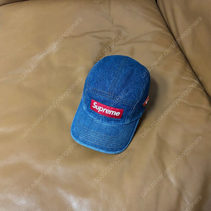 Supreme 슈프림 데님 캠프캡 모자 (22fw Washed Denim)