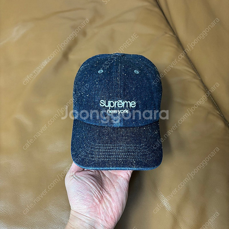 Supreme 슈프림 클래식 로고 워시드 데님 6패널 ...--1