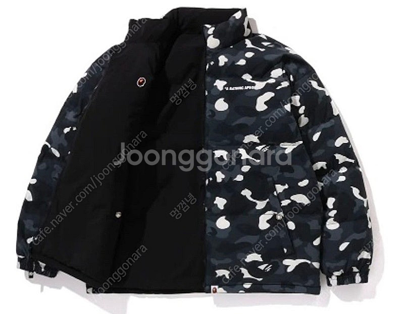 Bape 베이프 리버시블 카모 다운 패딩 (새상품)--0