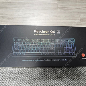 키크론 Keychron Q6 노브 커스텀 키보드 튜닝작