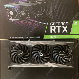 RTX3070ti 불칸 풀박스팝니다.그래픽카드