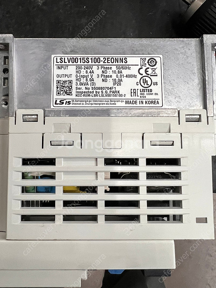 LS인버터 LSLV0015S100-2EONNS--2