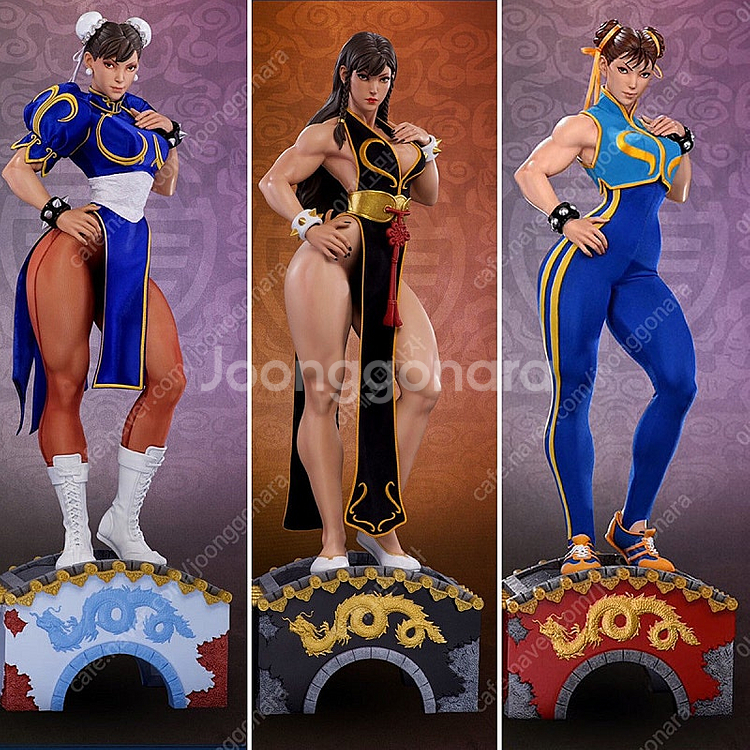 PCS 1:3 춘리 LEGACY SET 스테츄--0