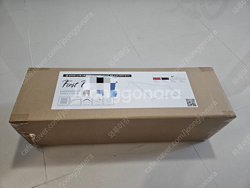 캠핑퍼스트 타프팝니다(새상품)--1