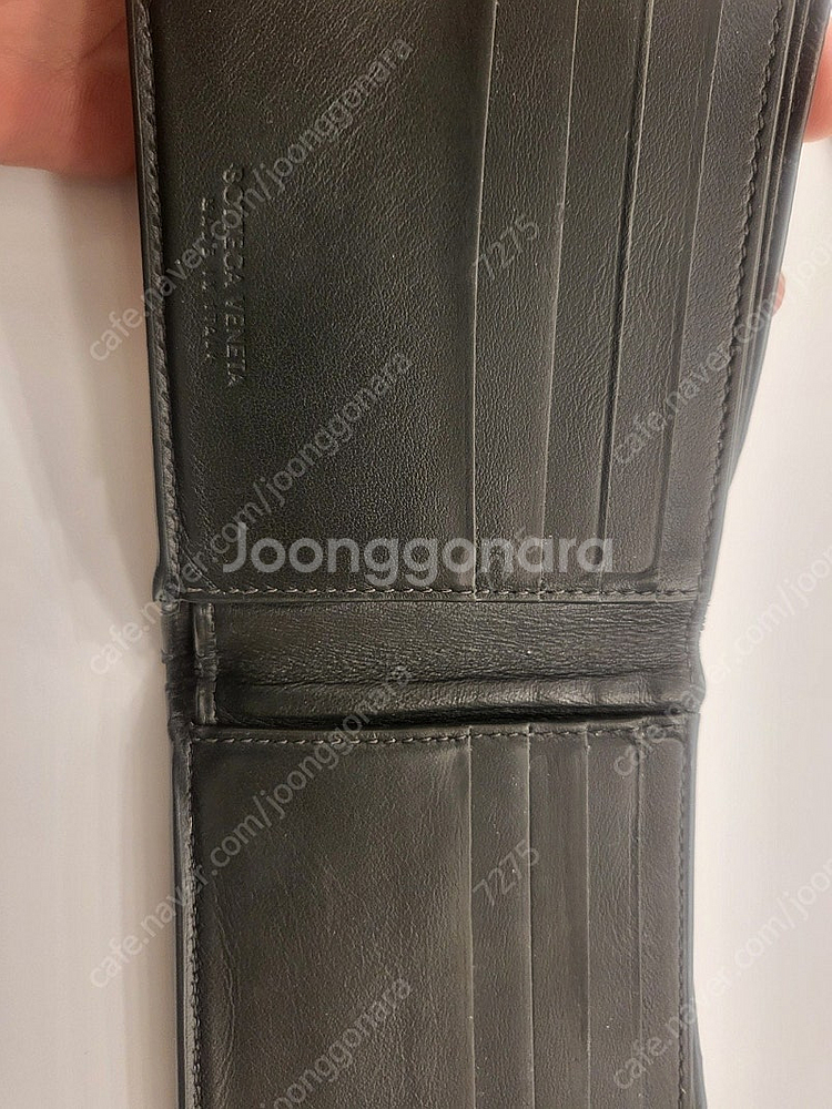 보테가 베네타 정품 반지갑 급처분--0