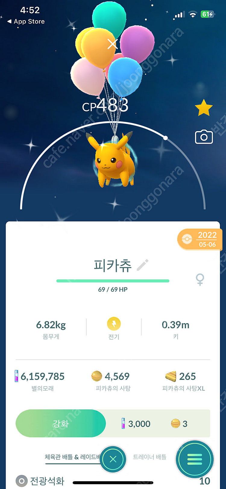 포켓몬고 피카츄 이로치 판매--3