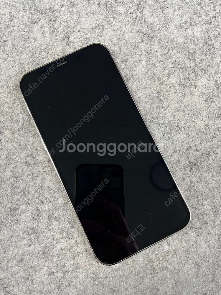 (자급제) 아이폰12프로 256G 화이트 배터리 80%...--1