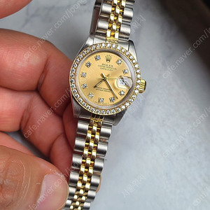 [정품] 롤렉스 여성용 데이저스트 다이아베젤 10P 다이아 18K 콤비 (Rolex Datejust Gold 10P Diamond DialTwo-Tone Women's)