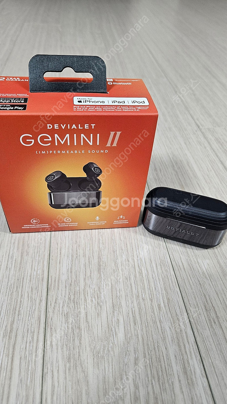 드비알레 제미니(Gemini) 2 블루투스 이어폰. 상...--1
