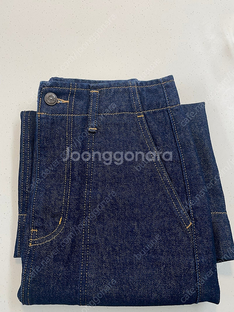 L'EAU 데님 스커트--5