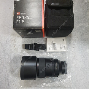 소니 SONY 알파 정품 박스셋 FE 135mm F1.8 GM 135GM