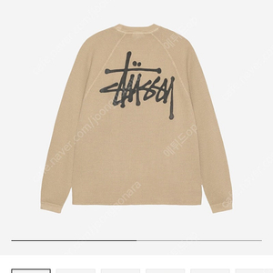 Stussy 라글란 써멀 LS 크루