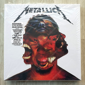 METALLICA - Hardwired... To Self-Destruct (3LP + CD 박스세트) 180g 컬러 바이닐 한정반