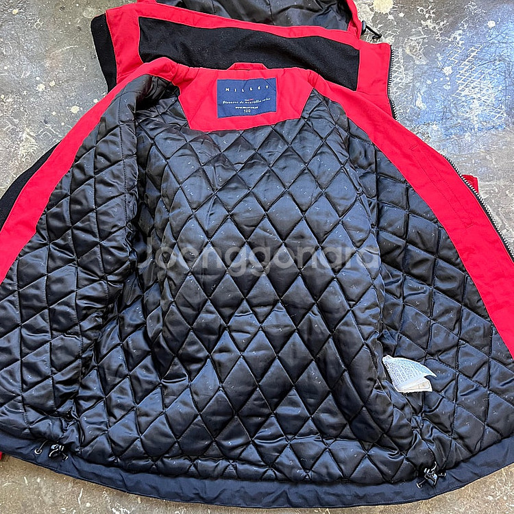 130) 밀레 키즈 주니어 누빔 자켓 점퍼--3