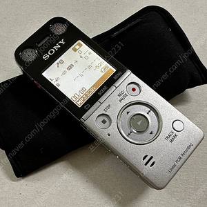 Sony 녹음기 sx734, 거치대, 파우치 일괄 (ux570f 동급)​​​