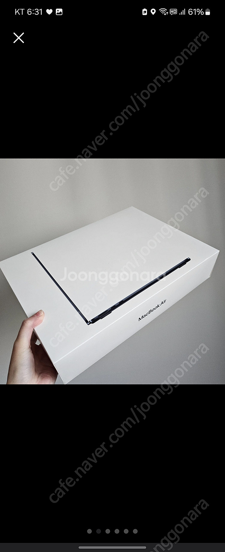 맥북에어 미드나이트 m2 8코어 256gb 8gb--1