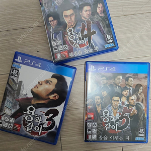 ps4 용과같이 3,4,5