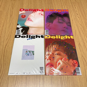 백현 캔디 delight 딜라이트 딜라잇 앨범 4종 일괄 판매 (포카o 포스터o)