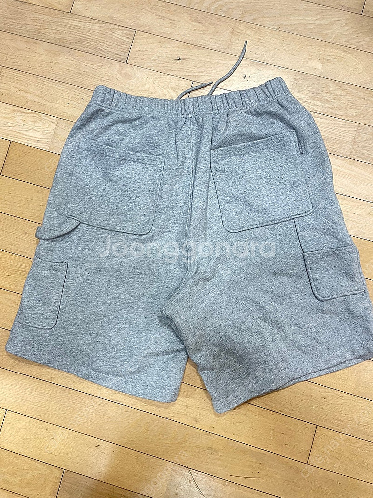(새상품 L) 에스피오나지 카펜터 스웻 쇼츠 반바지 그...--4