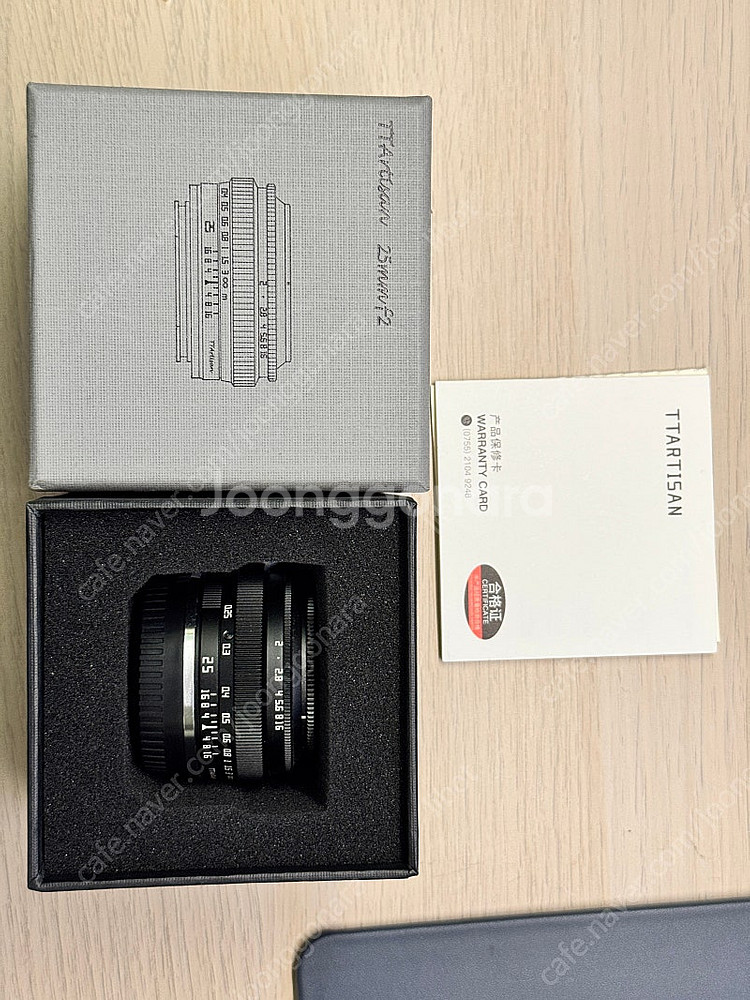티티아티산 25mm f2 후지 x마운트 팝니다.--3