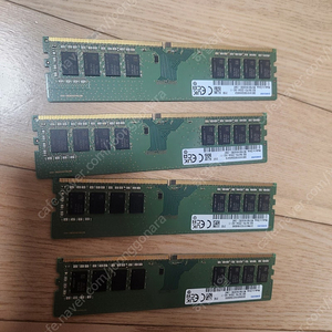 삼성 DDR4 3200 8GB x 4 반택 포함