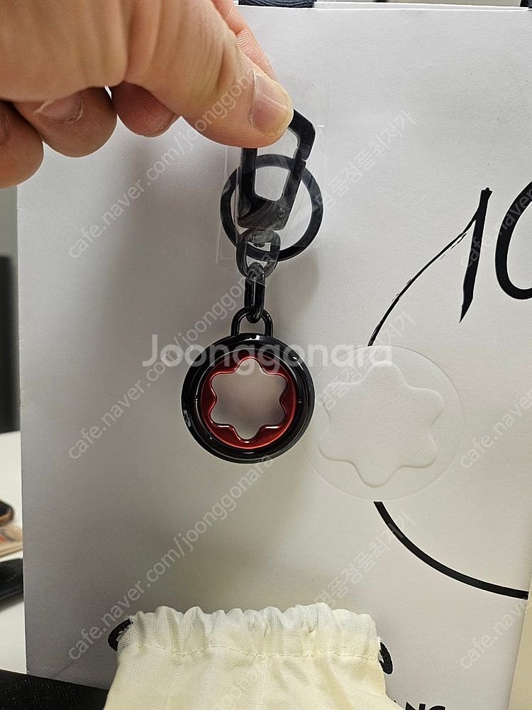 (새상품) 몽블랑 키홀더 겸 백참 2025 02월구입 ...--1