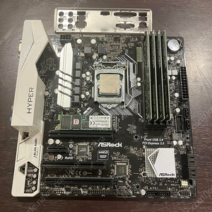 Asrock B150m Pro4/Hyper 메인보드 팝니다.